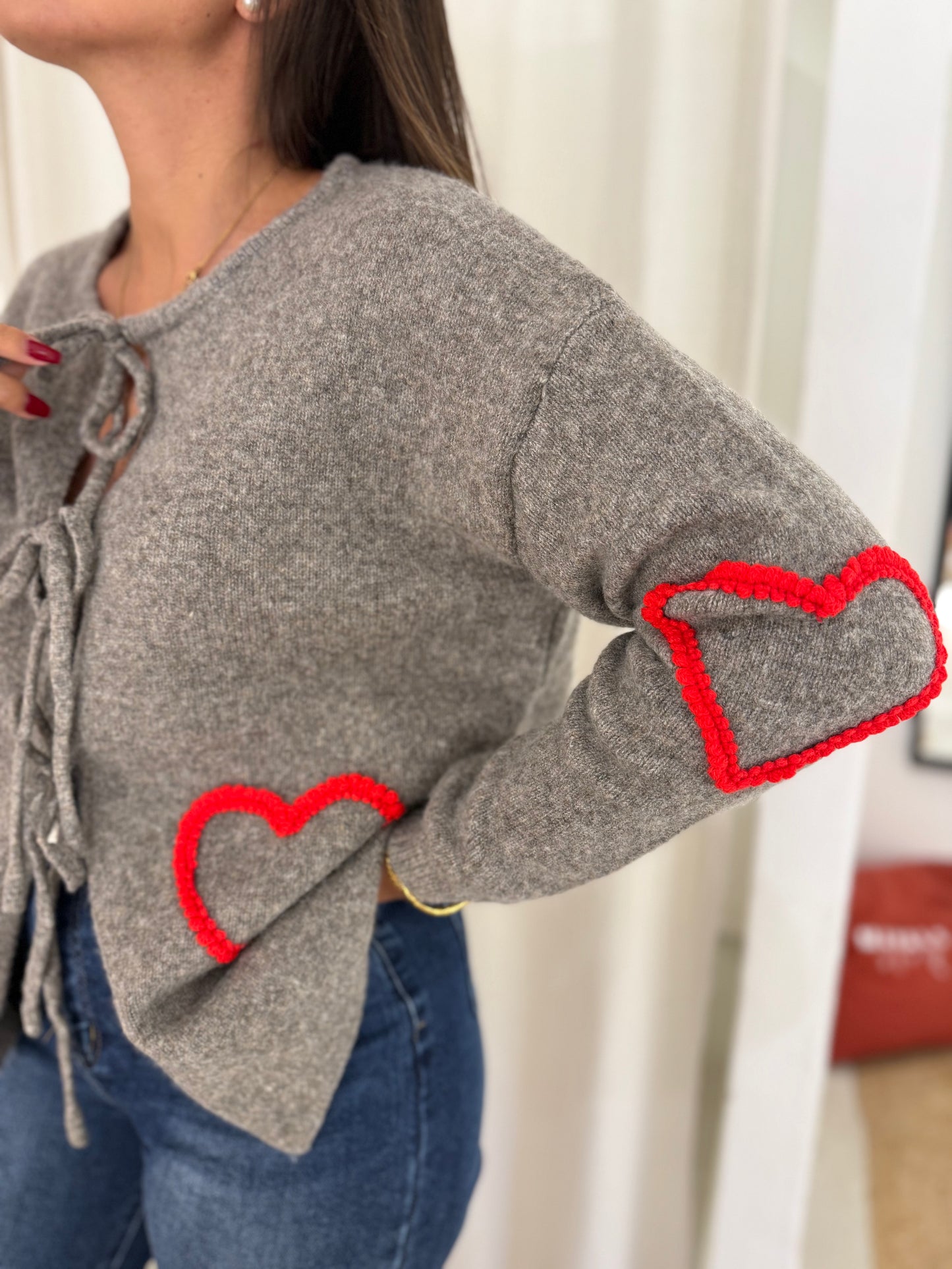 Cardigan “HEART”
