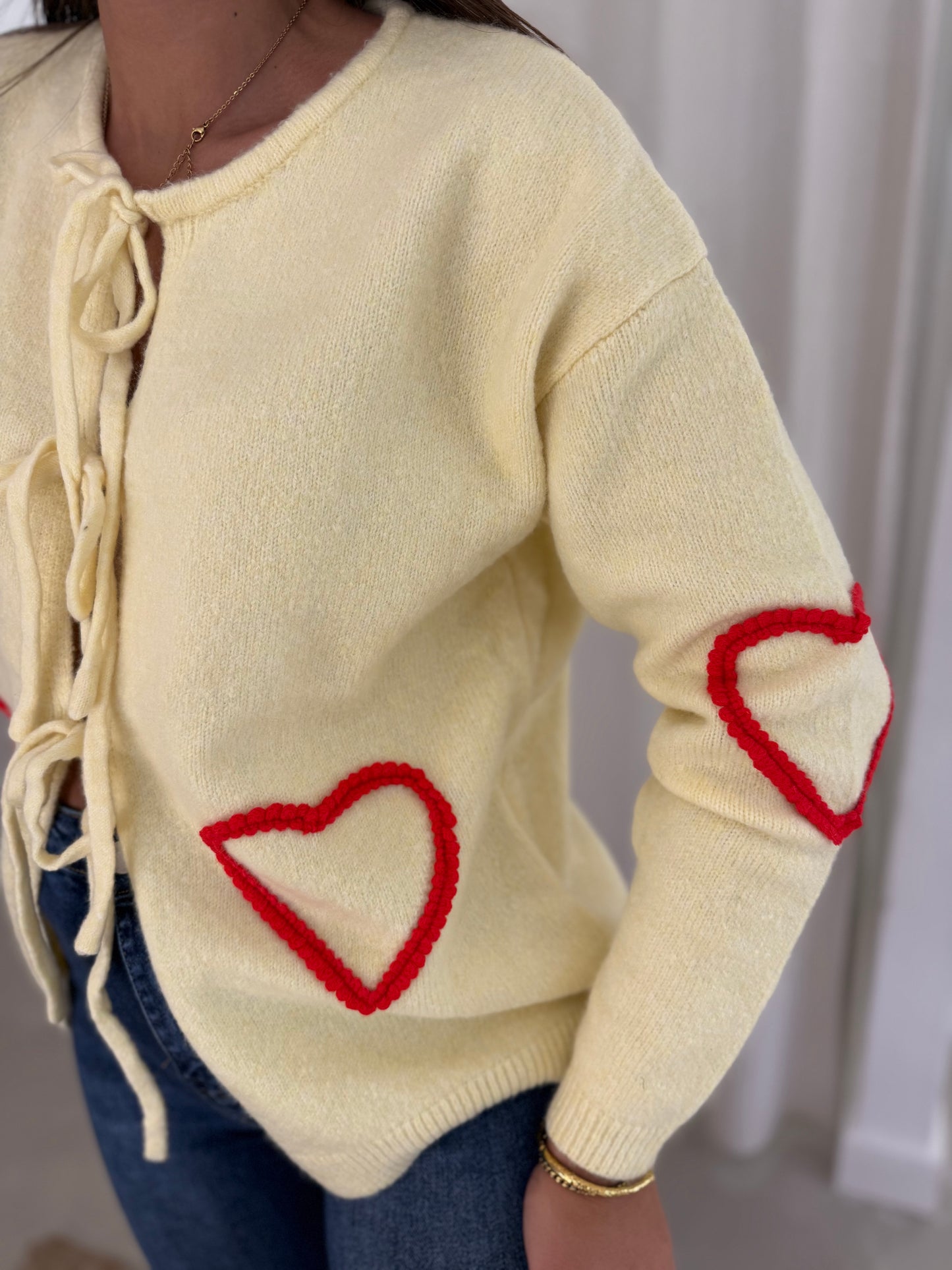 Cardigan “HEART”