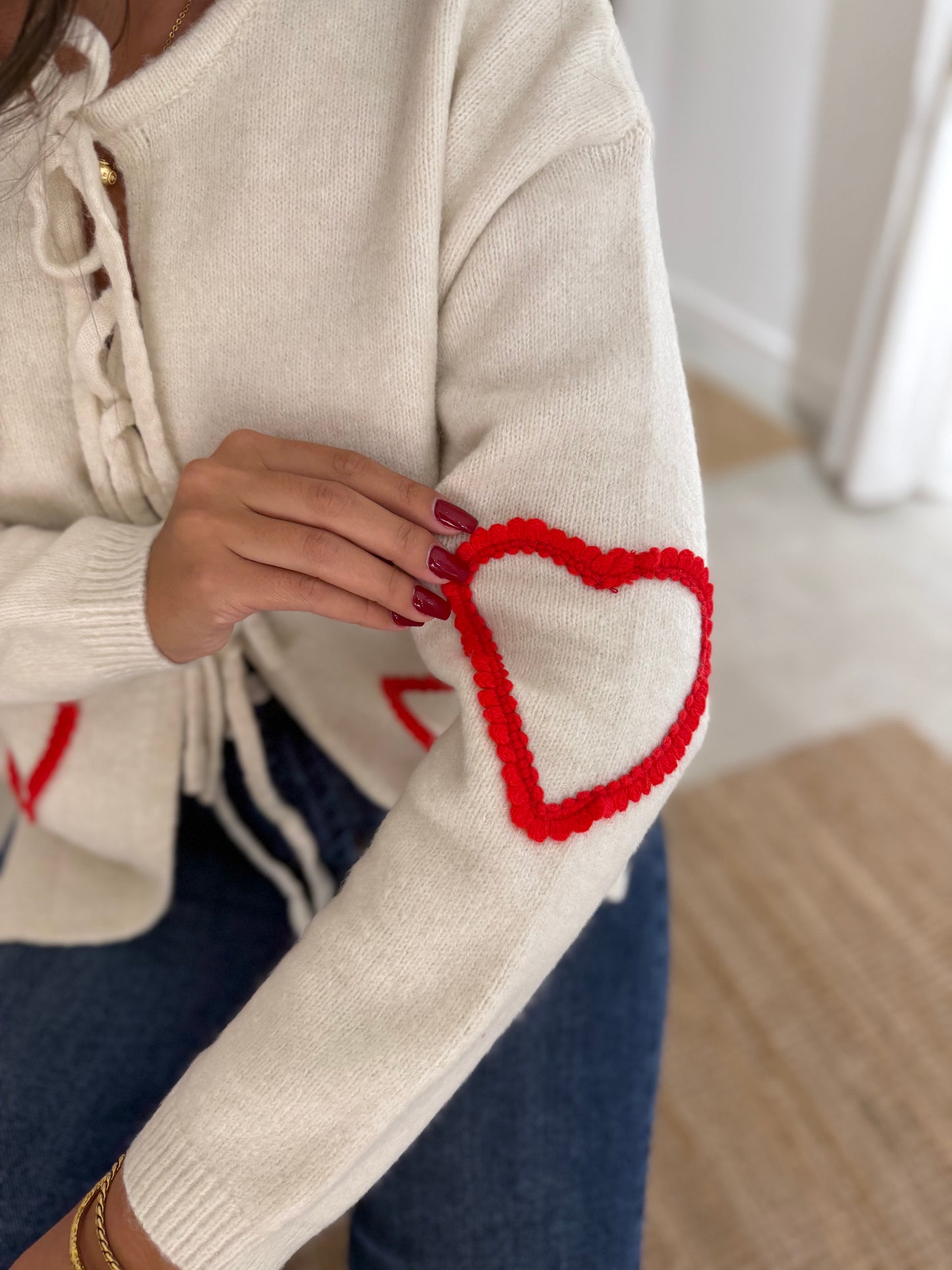 Cardigan “HEART”