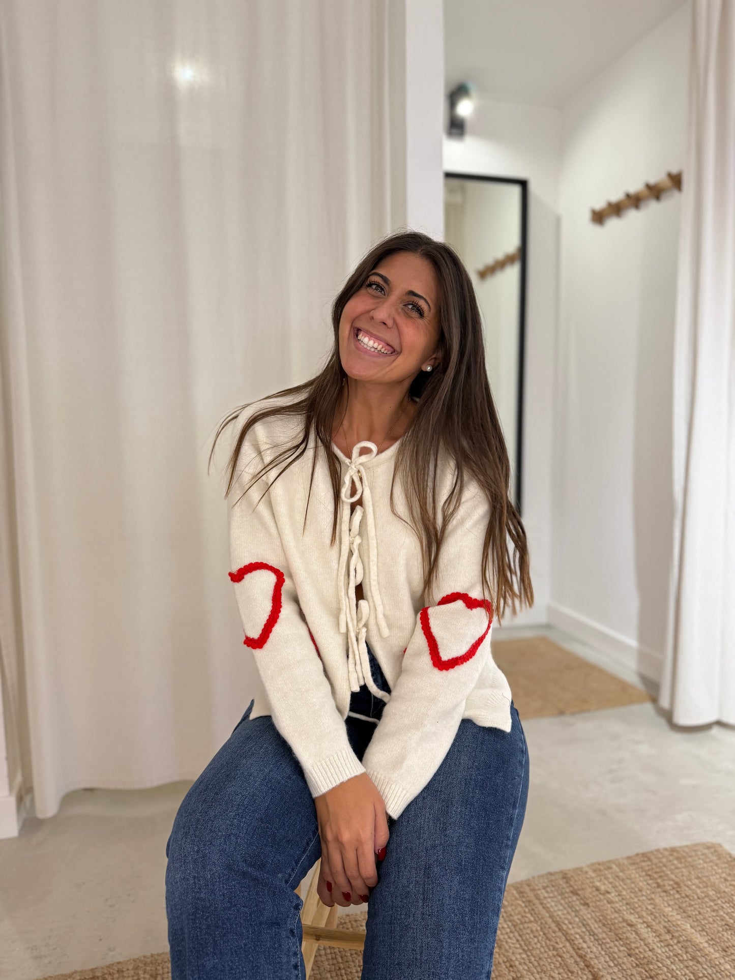 Cardigan “HEART”