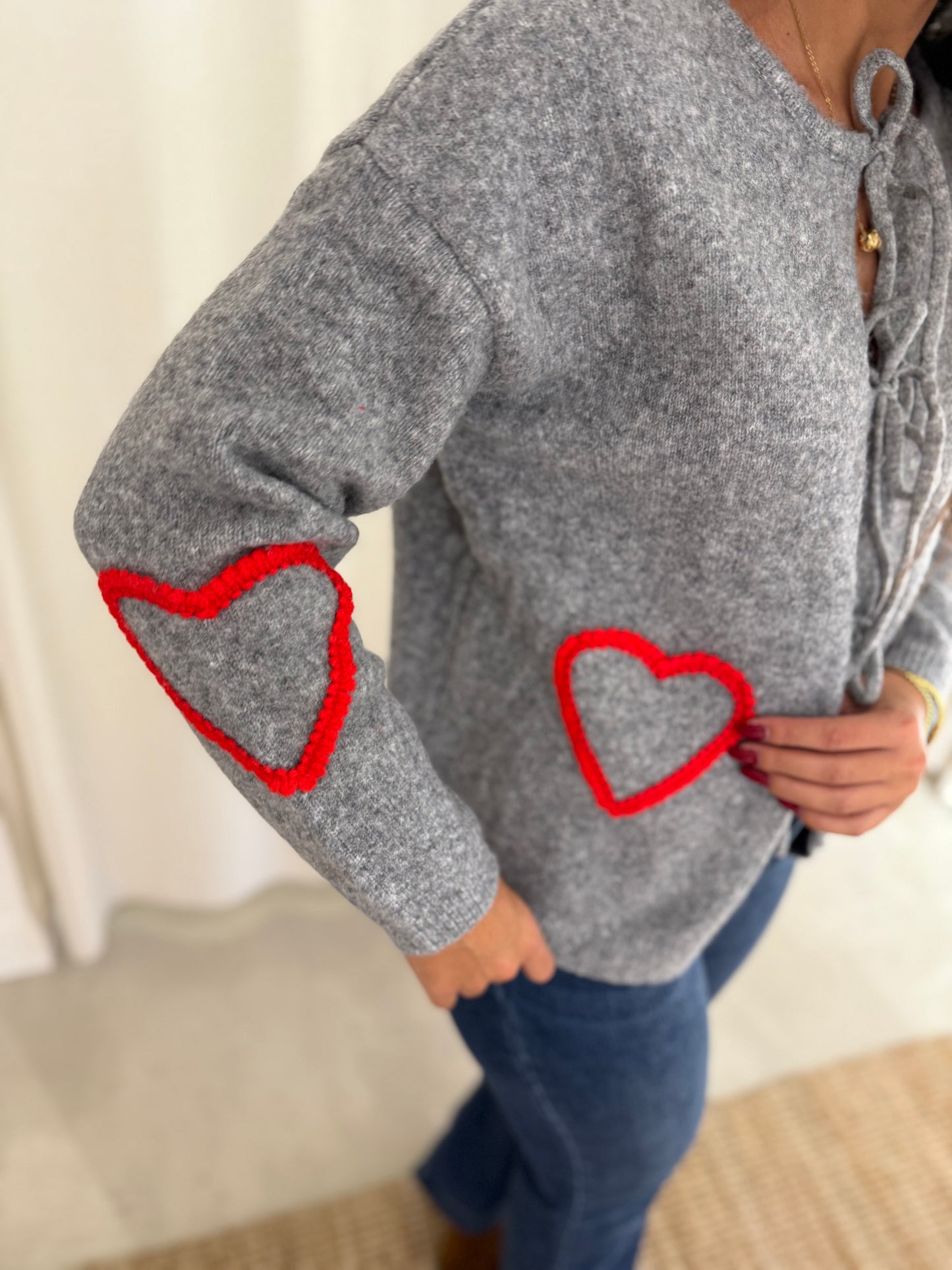 Cardigan “HEART”