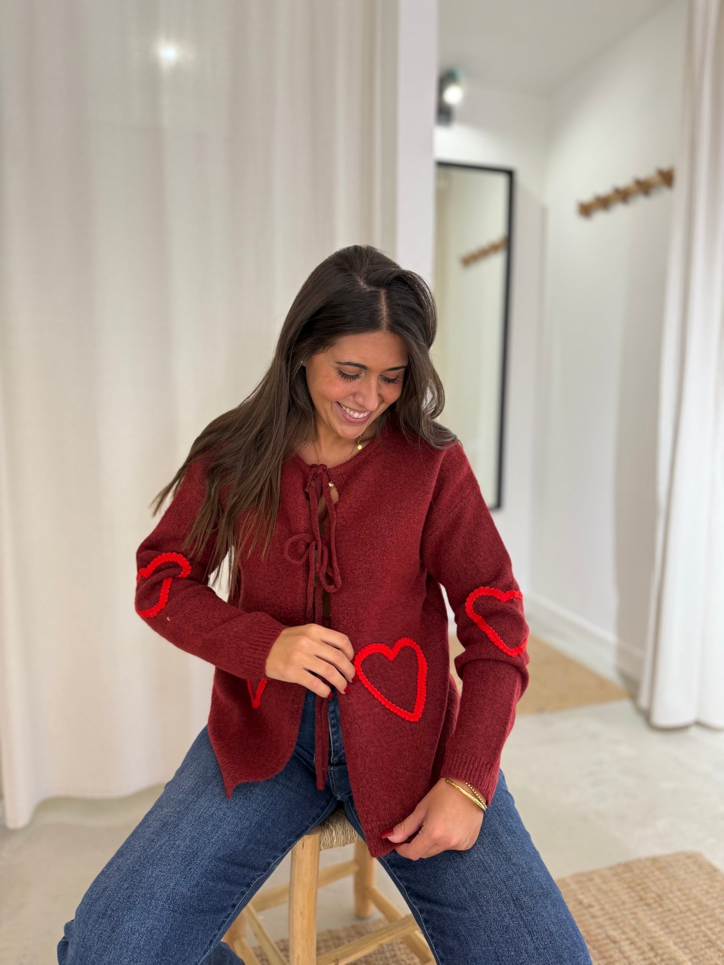 Cardigan “HEART”