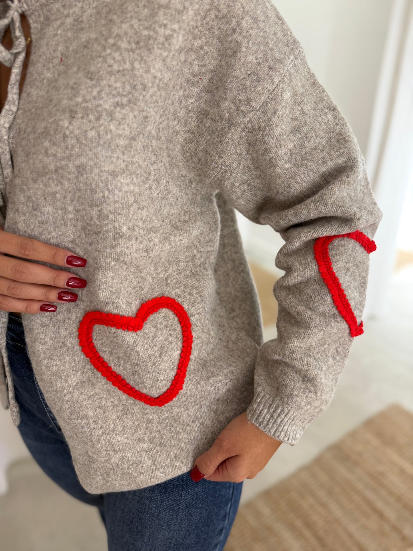 Cardigan “HEART”