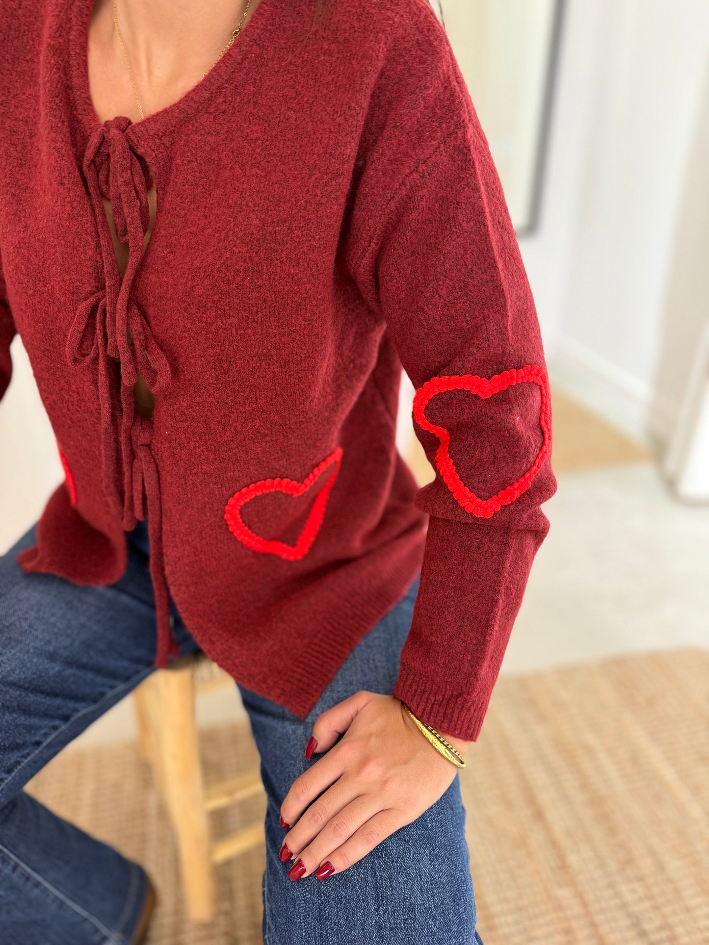 Cardigan “HEART”