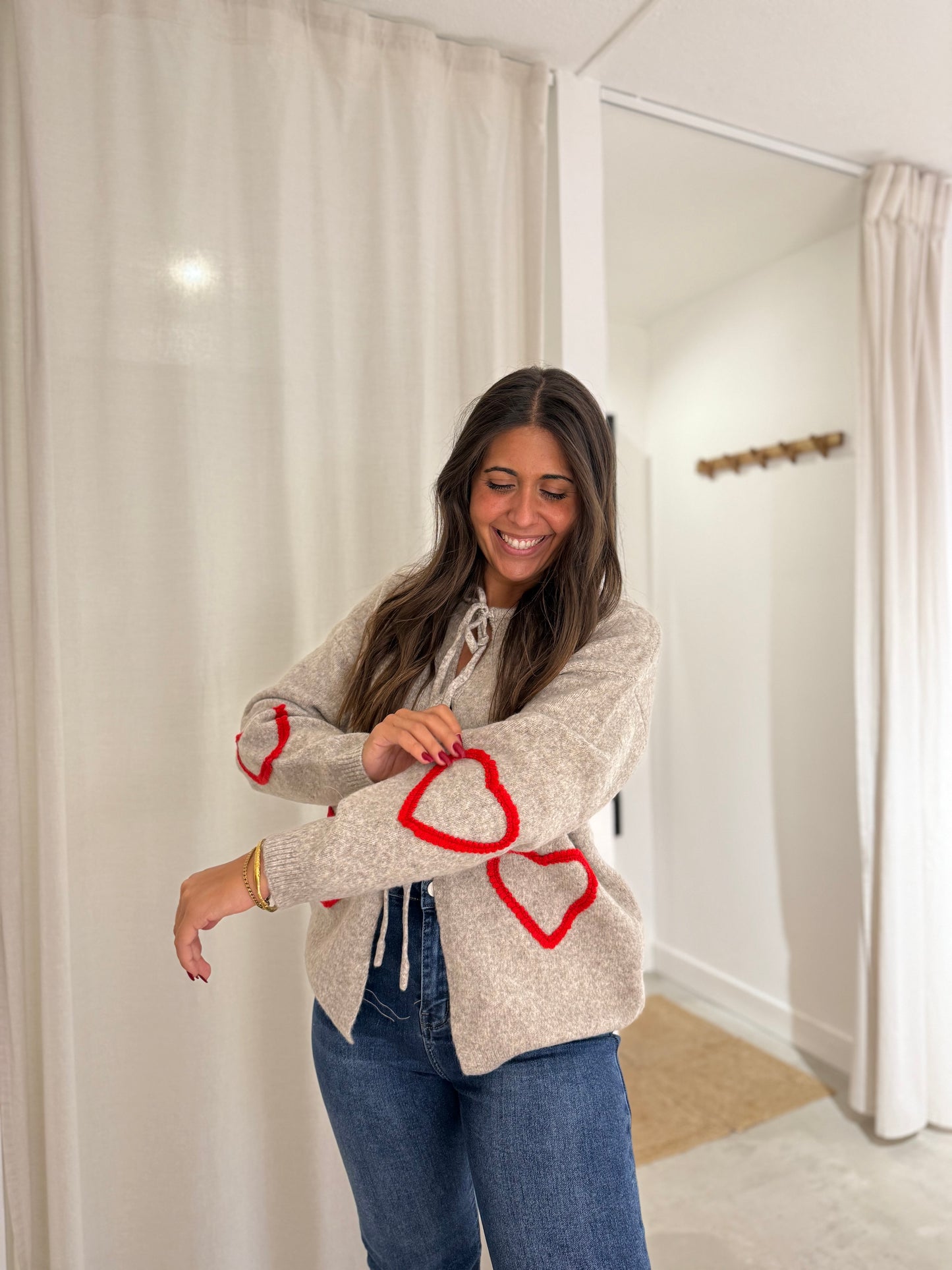 Cardigan “HEART”