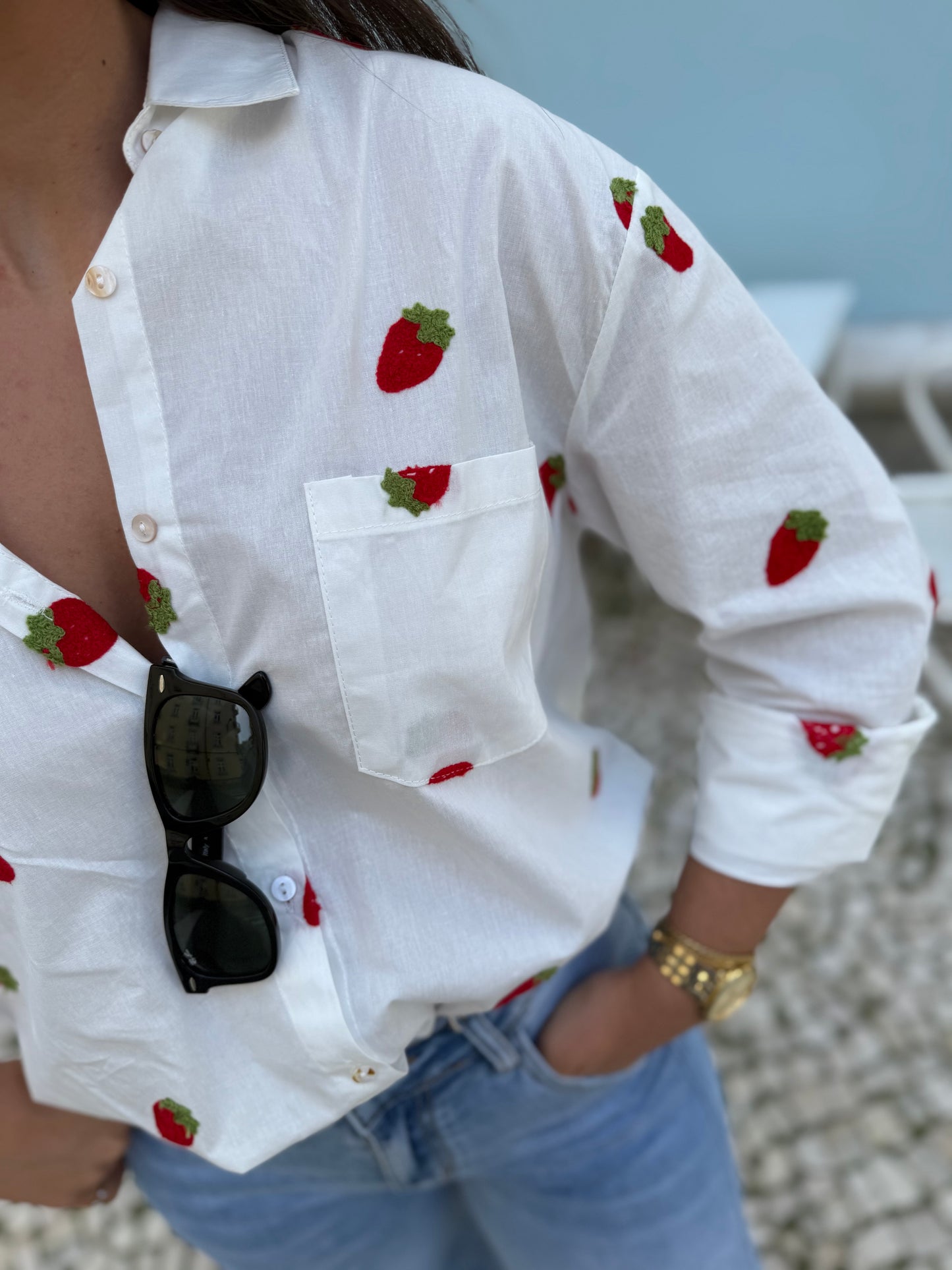 Camisa “MORANGO”