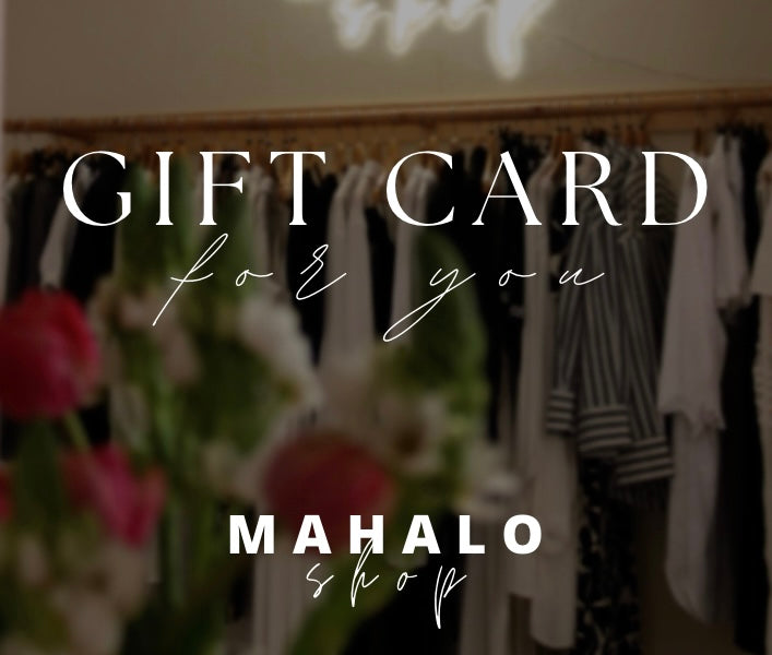 Gift Card Mahalo Shop