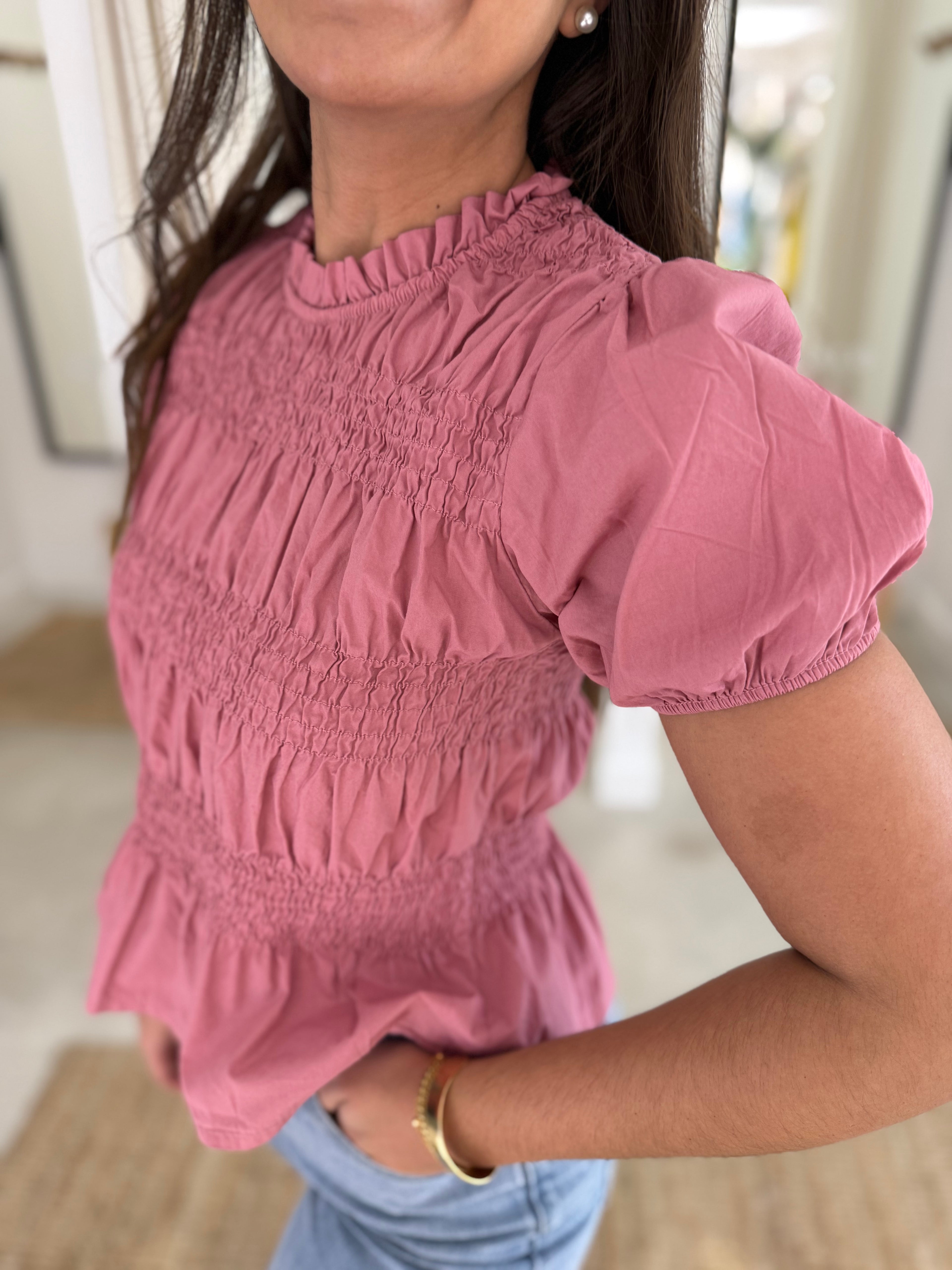 Blusa “CARMINHO”