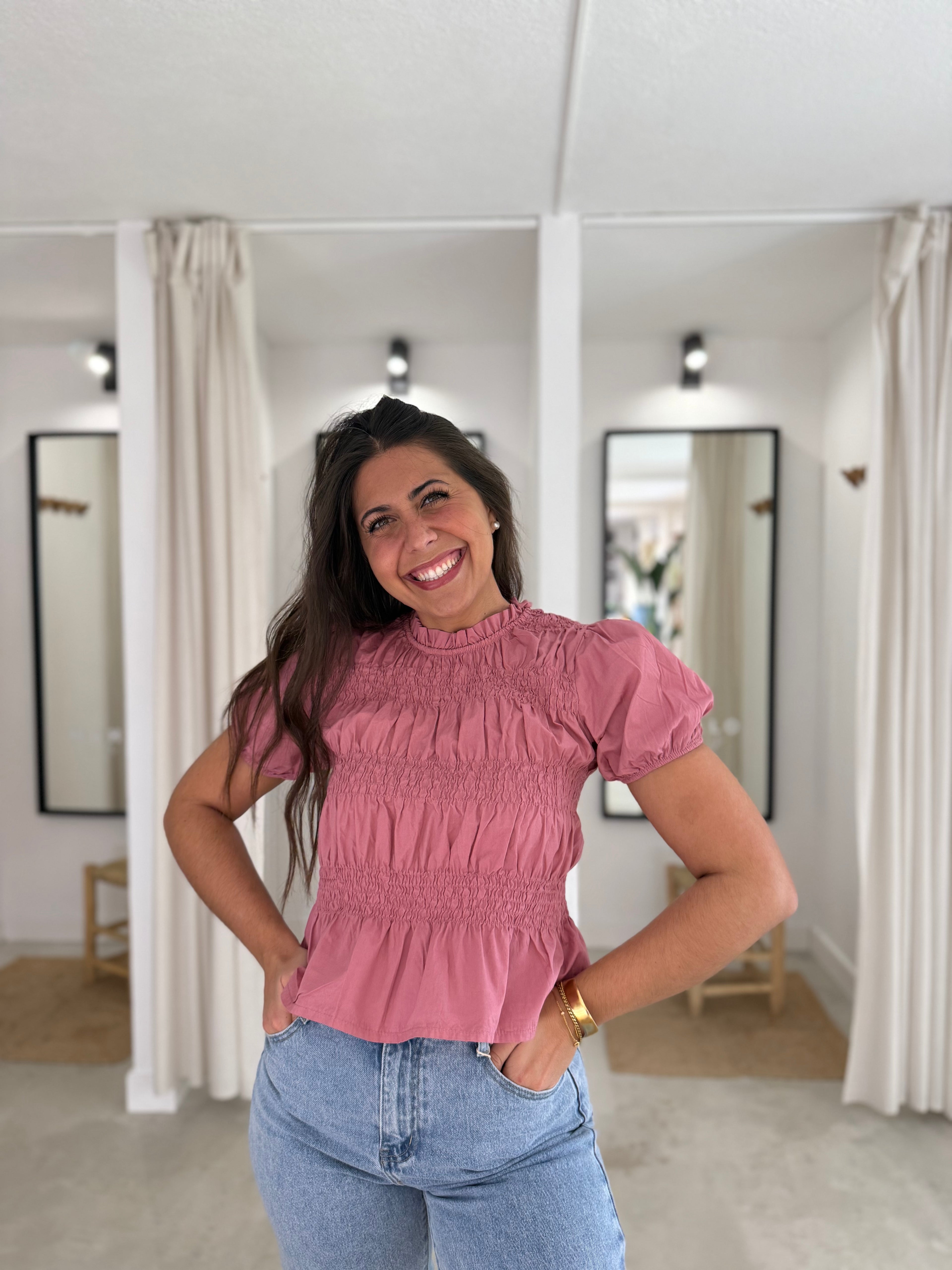 Blusa “CARMINHO”